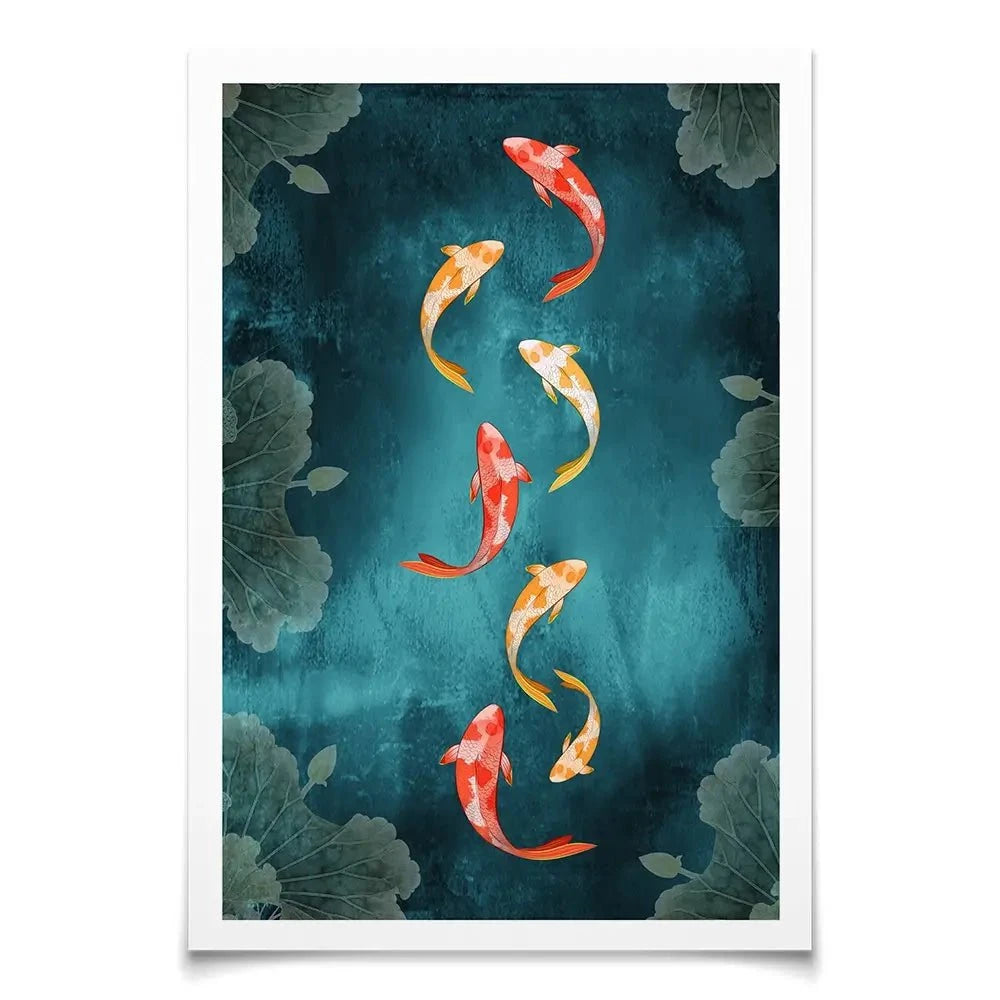 Don't Be Koi Art Print Don't Be Koi Art Print wall art product Abubkr Mohamed / Shutterstock