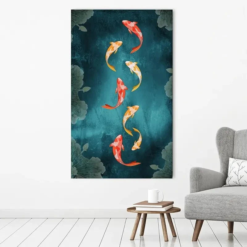 Don't Be Koi Canvas Print Don't Be Koi Canvas Print wall art product Abubkr Mohamed / Shutterstock