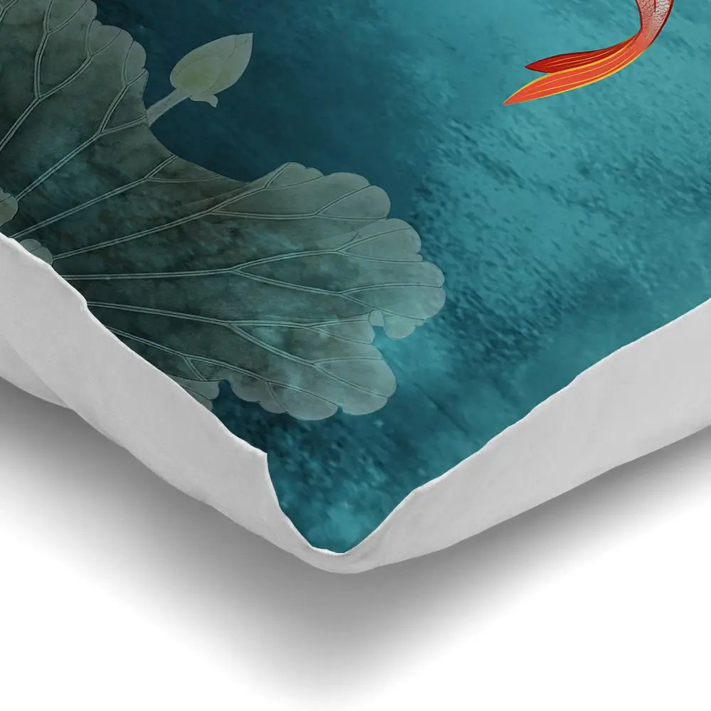 Don't Be Koi Cushion Don't Be Koi Cushion wall art product Abubkr Mohamed / Shutterstock