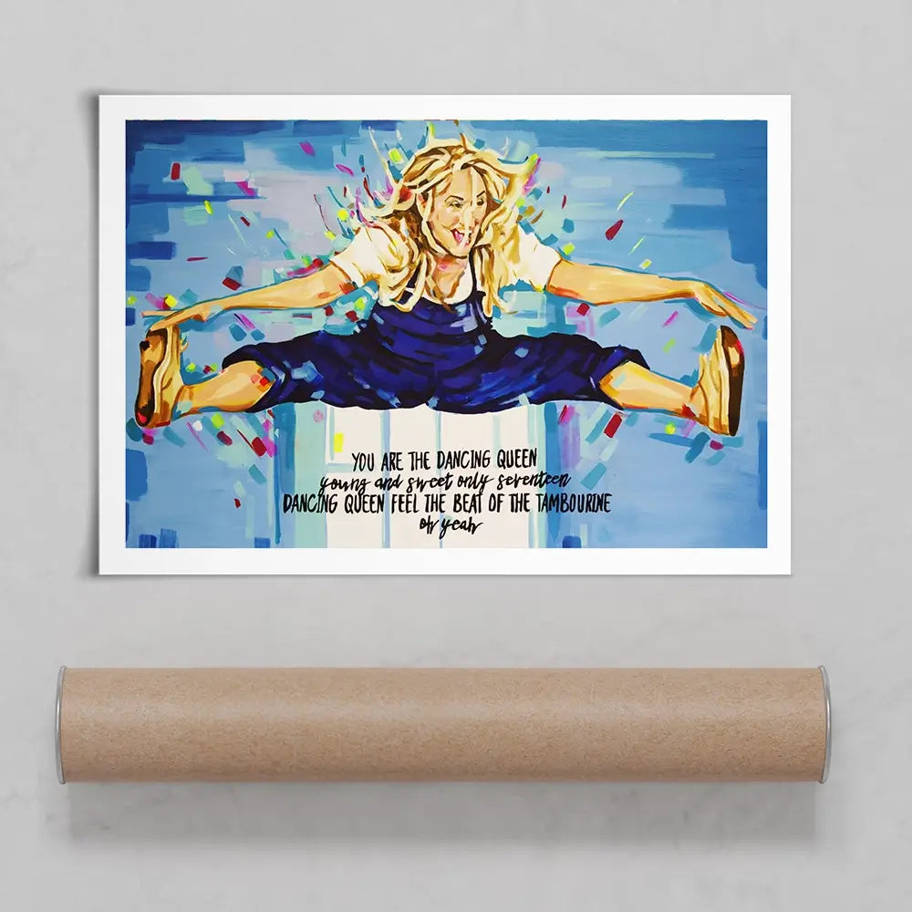 Donna Mamma Mia Art Print Donna Mamma Mia Art Print wall art product Juliet Stockton