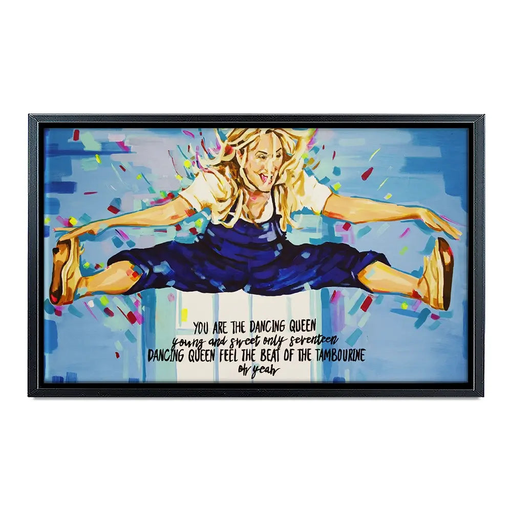 Donna Mamma Mia Canvas Print Donna Mamma Mia Canvas Print wall art product Juliet Stockton