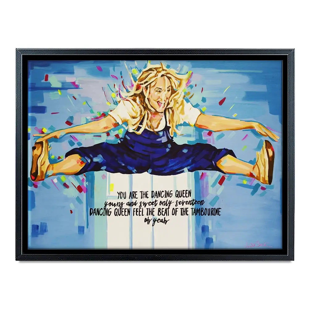 Donna Mamma Mia Canvas Print Donna Mamma Mia Canvas Print wall art product Juliet Stockton