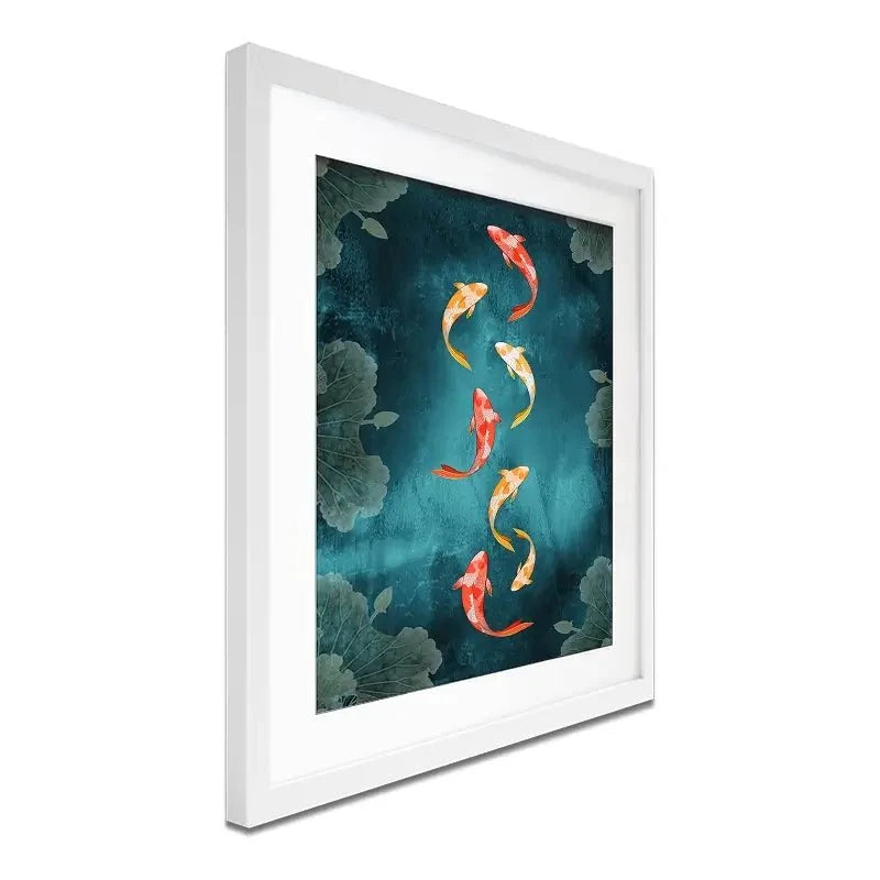 Dont Be Koi Framed Art Print Dont Be Koi Framed Art Print wall art product Abubkr Mohamed / Shutterstock