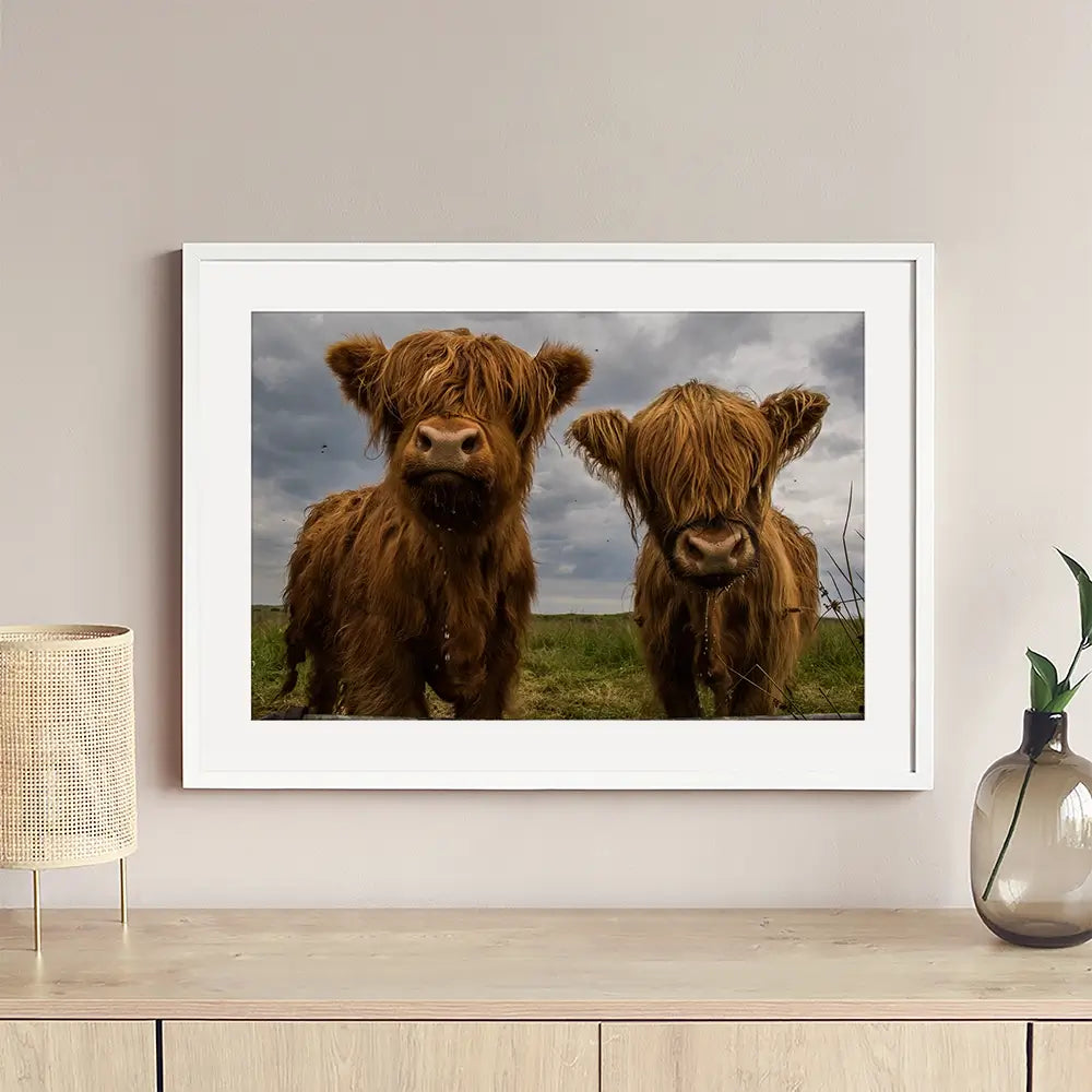 Double Trouble Framed Art Print Double Trouble Framed Art Print wall art product JCurrie / Shutterstock