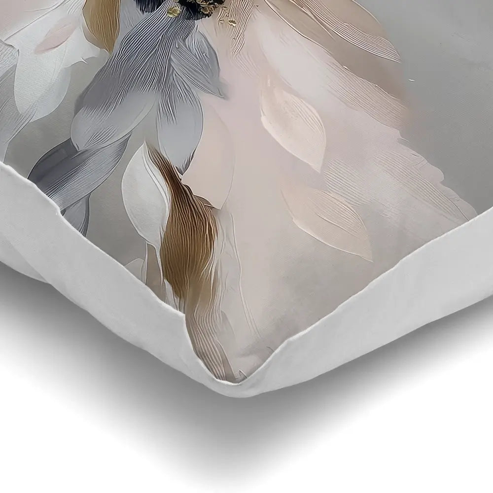 Doves In Bloom Cushion Doves In Bloom Cushion wall art product Bella Eve