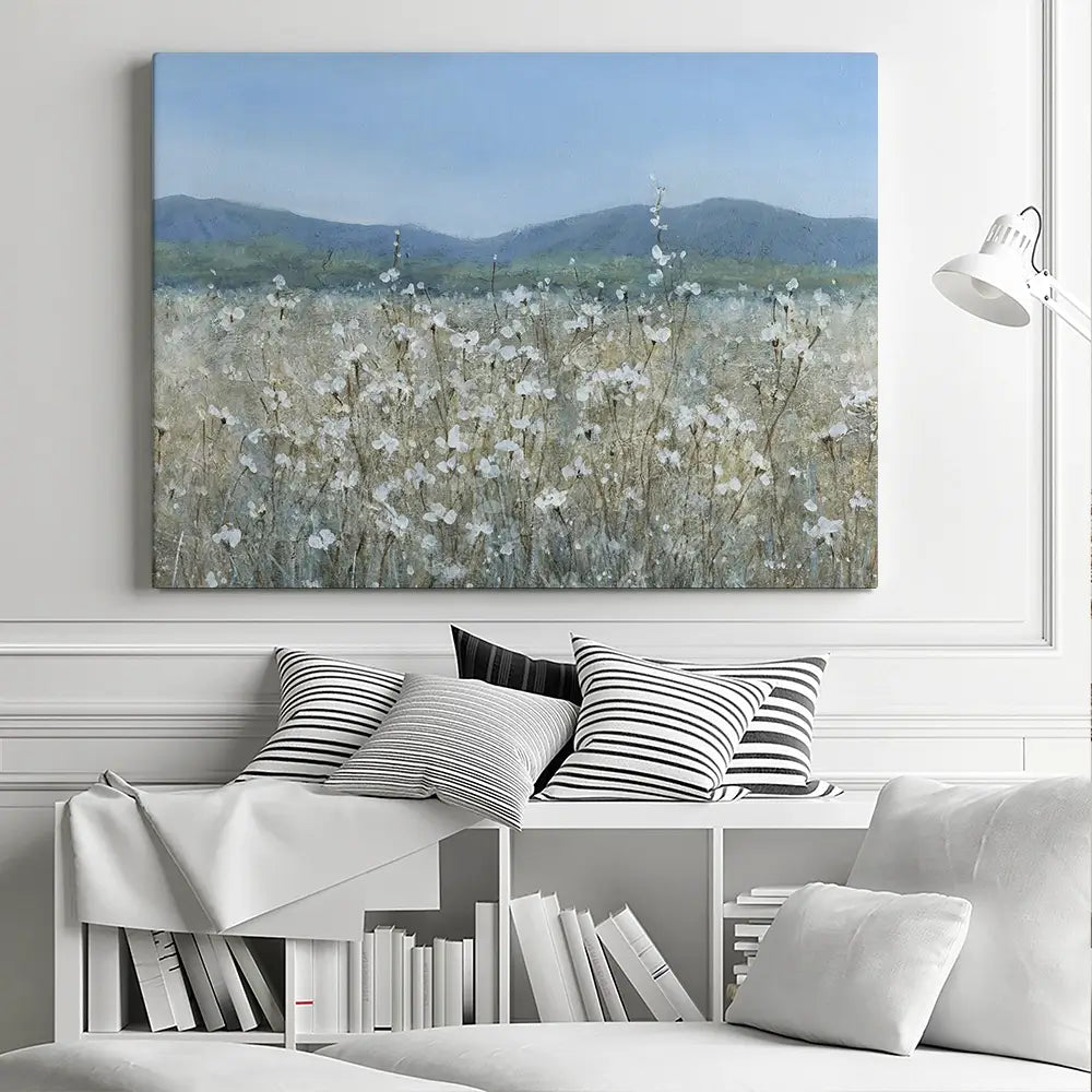 Downy Wildflower Field Canvas Print Downy Wildflower Field Canvas Print wall art product Carol Robinson