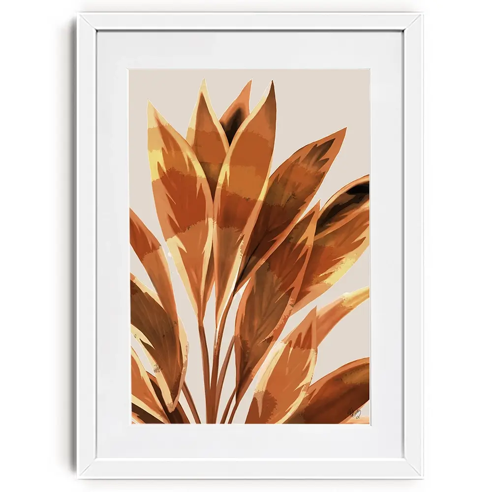 Dracaena Framed Art Print Dracaena Framed Art Print wall art product Fab Funky