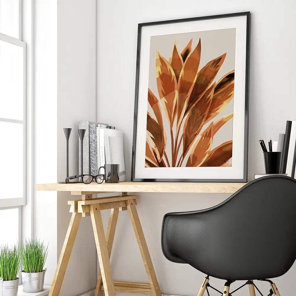 Dracaena Framed Art Print Dracaena Framed Art Print wall art product Fab Funky