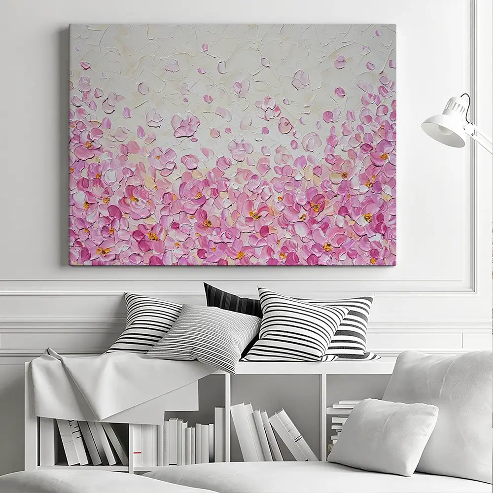 Dream In Blush Canvas Print Dream In Blush Canvas Print wall art product Olga Tkachyk
