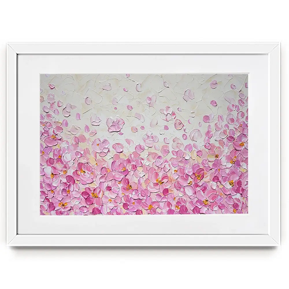 Dream In Blush Framed Art Print Dream In Blush Framed Art Print wall art product Olga Tkachyk