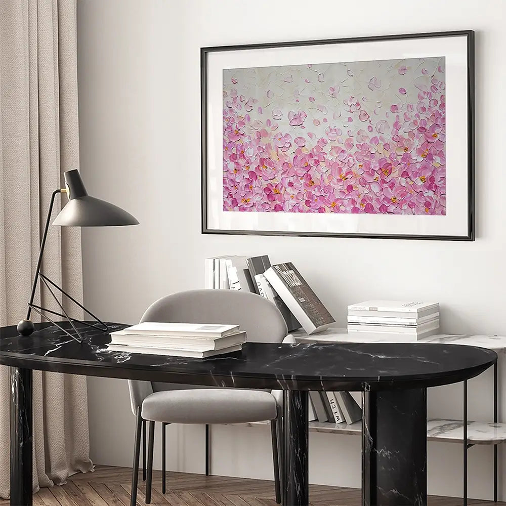 Dream In Blush Framed Art Print Dream In Blush Framed Art Print wall art product Olga Tkachyk