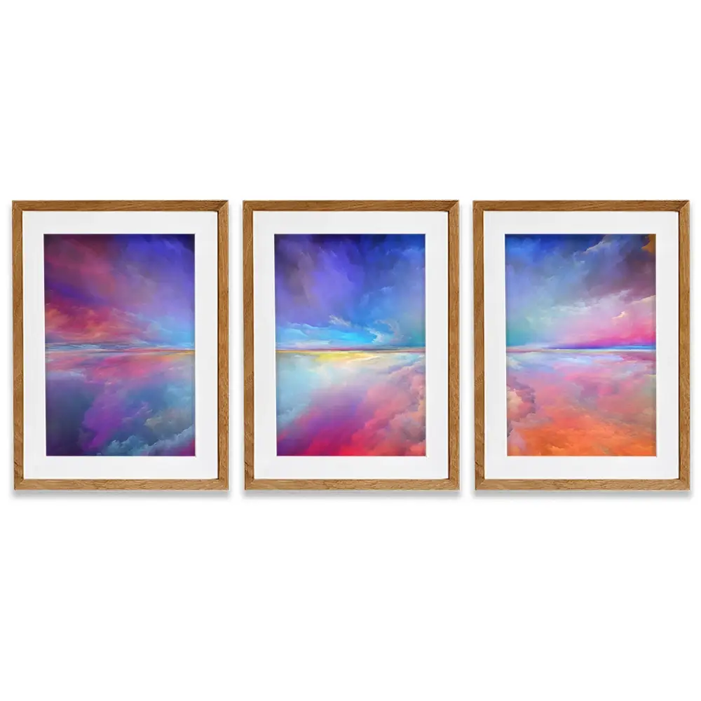 Dream Land Framed Art Print Trio Dream Land Framed Art Print Trio wall art product agsandrew / Shutterstock