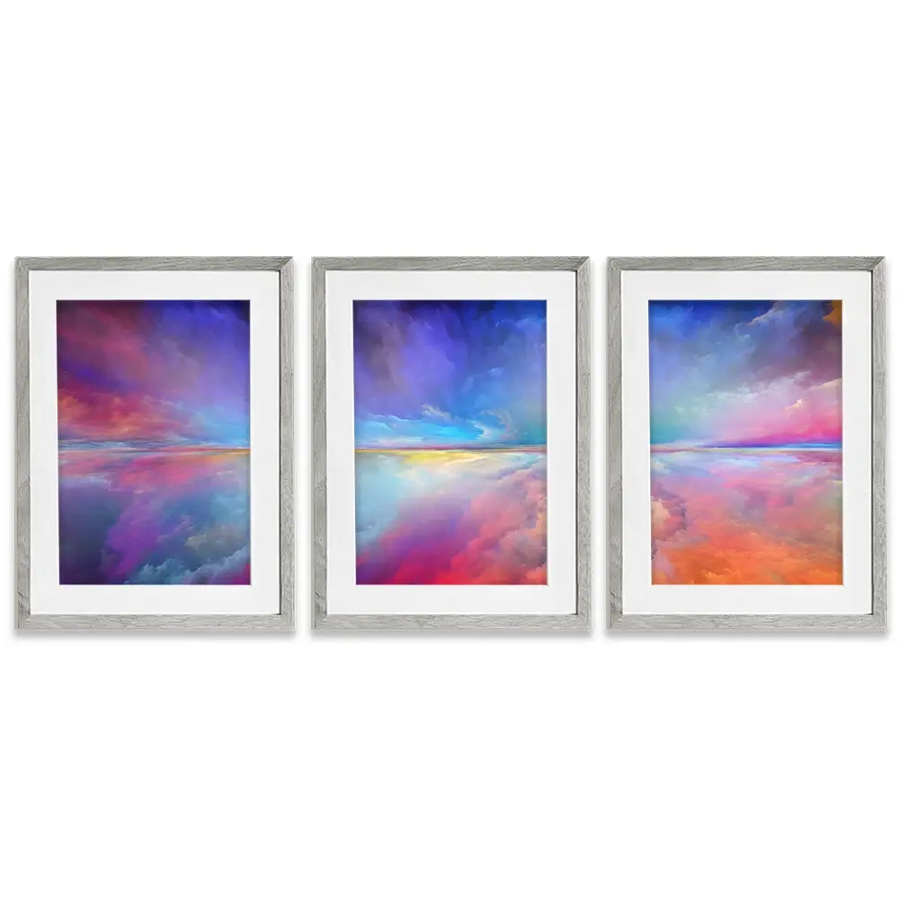 Dream Land Framed Art Print Trio Dream Land Framed Art Print Trio wall art product agsandrew / Shutterstock