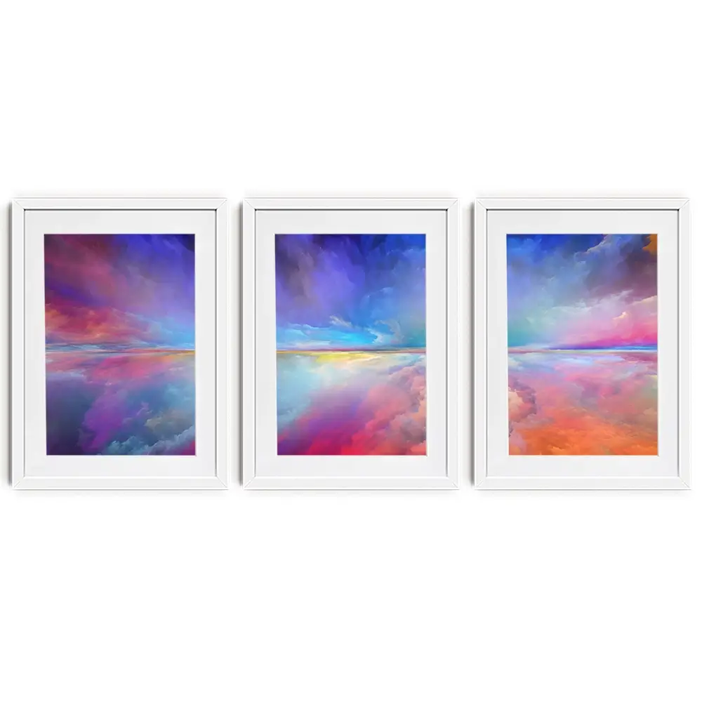Dream Land Framed Art Print Trio Dream Land Framed Art Print Trio wall art product agsandrew / Shutterstock