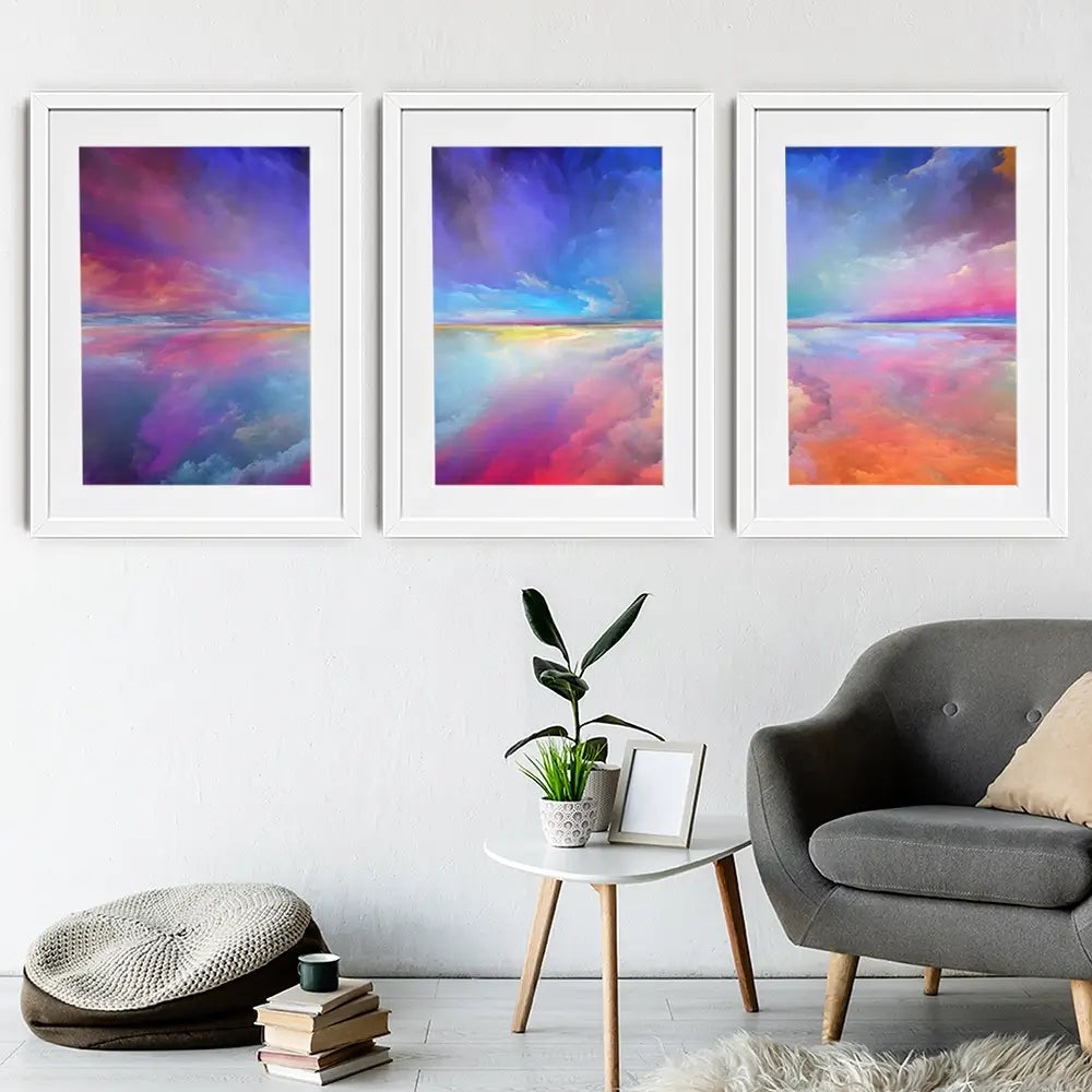 Dream Land Framed Art Print Trio Dream Land Framed Art Print Trio wall art product agsandrew / Shutterstock