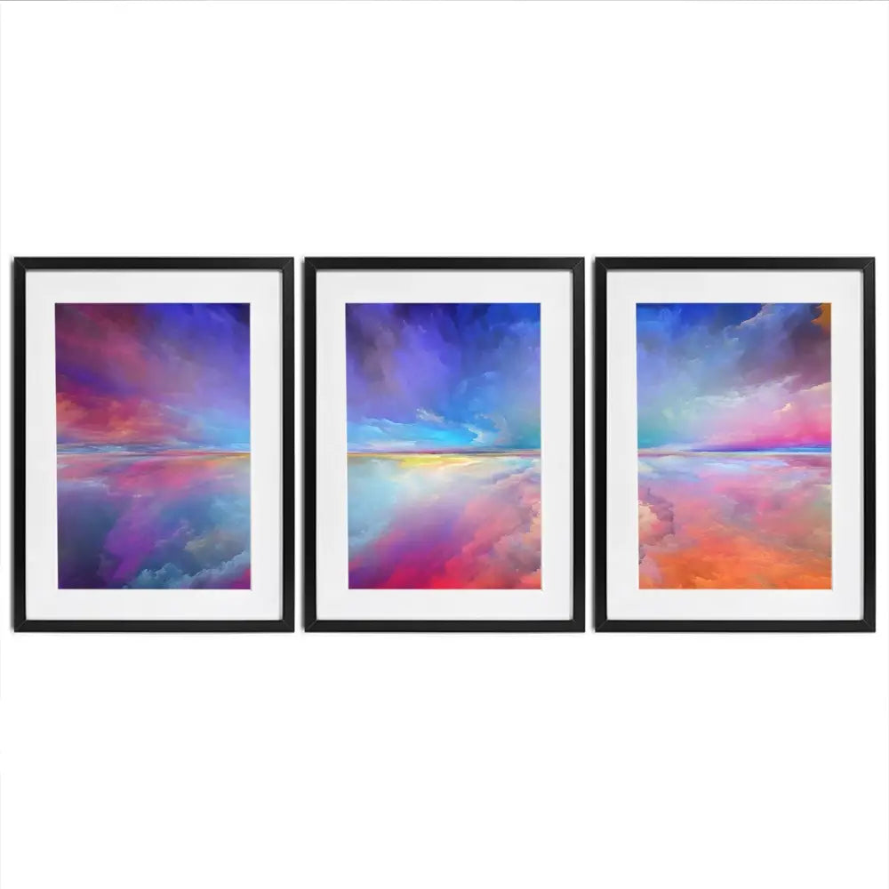 Dream Land Framed Art Print Trio Dream Land Framed Art Print Trio wall art product agsandrew / Shutterstock