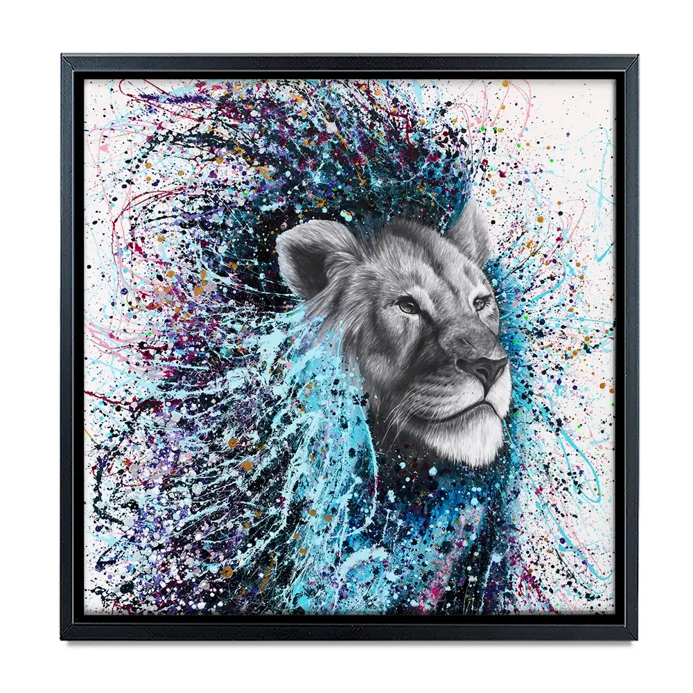Dream Of A Lion Square Canvas Print Dream Of A Lion Square Canvas Print wall art product Ashvin Harrison (2016-2022 collection)