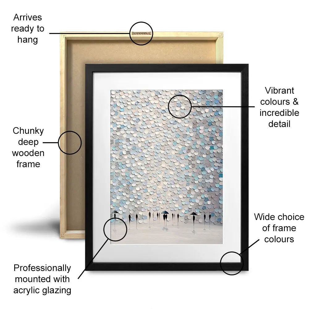 Dreaming Framed Art Print Trio Dreaming Framed Art Print Trio wall art product Ekaterina Ermilkina