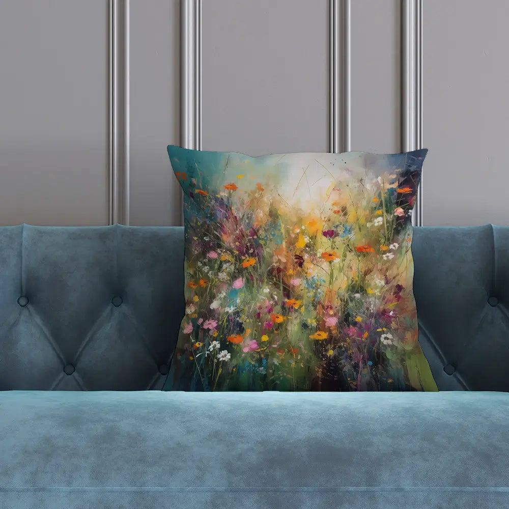 Dreaming Of Wildflowers Cushion Dreaming Of Wildflowers Cushion wall art product Creative Studio - Independent