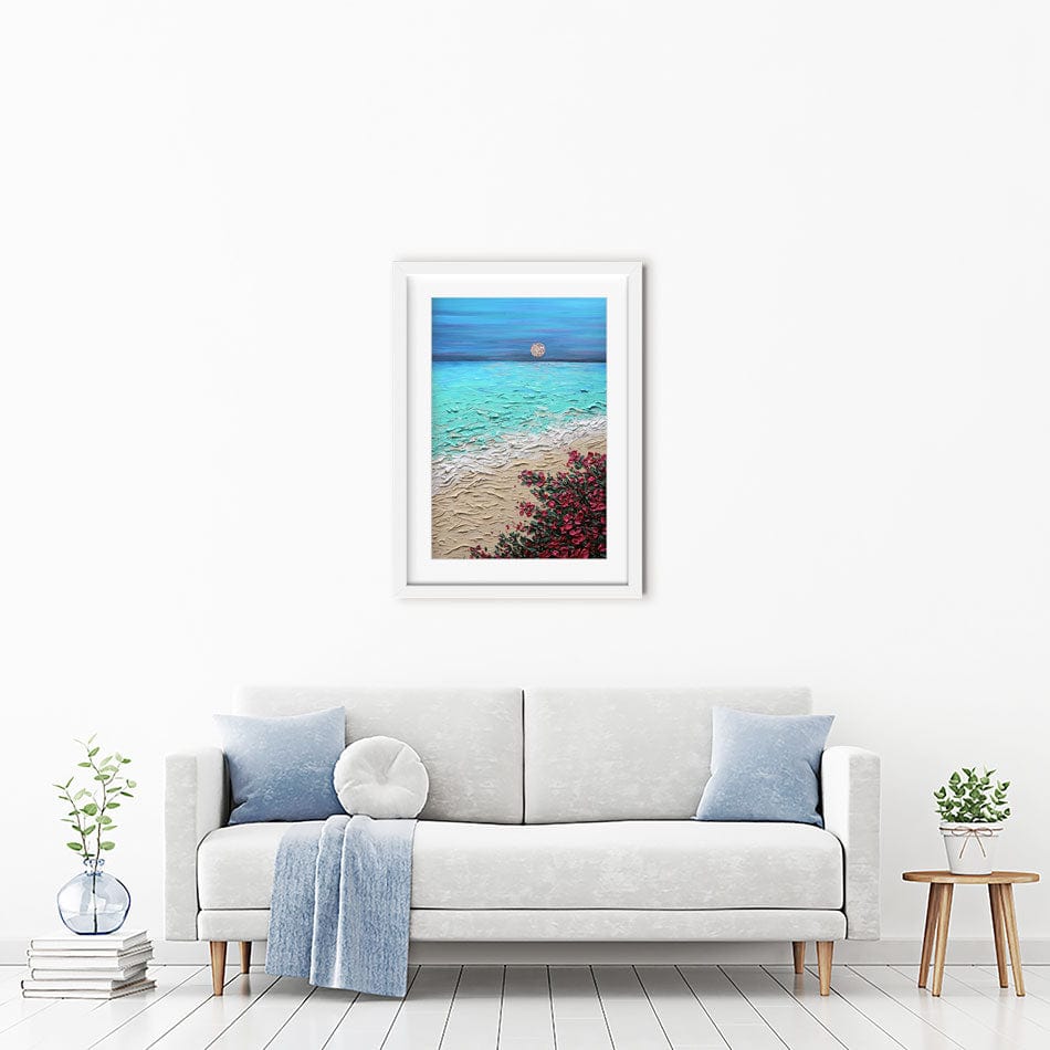 Dreaming Of You Framed Art Print wall art product Expression By Nada