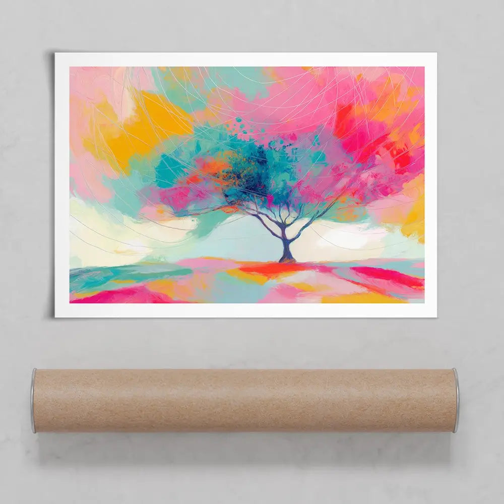 Dreaming Tree Art Print Dreaming Tree Art Print wall art product Chromatic Storm Studio