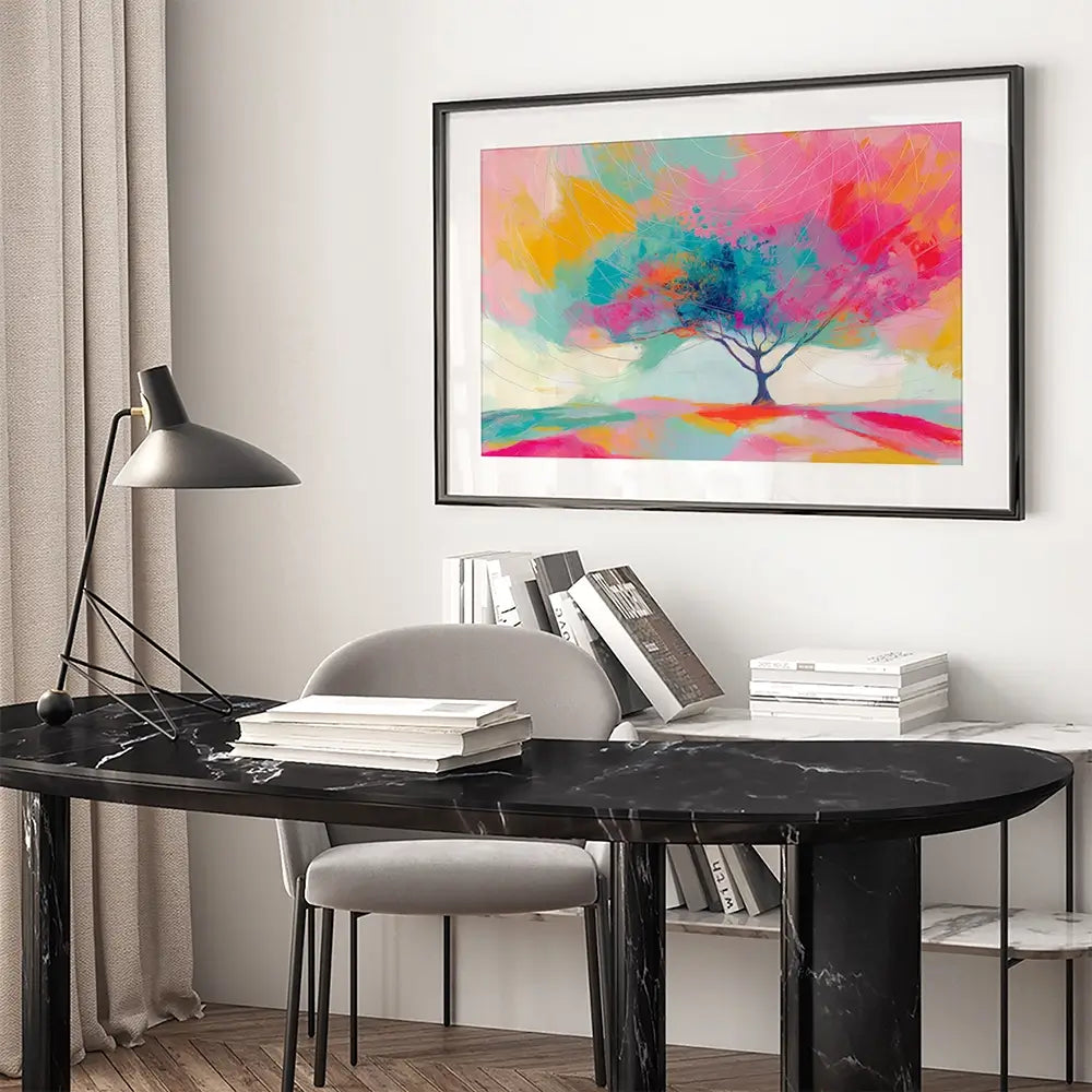 Dreaming Tree Framed Art Print Dreaming Tree Framed Art Print wall art product Chromatic Storm Studio