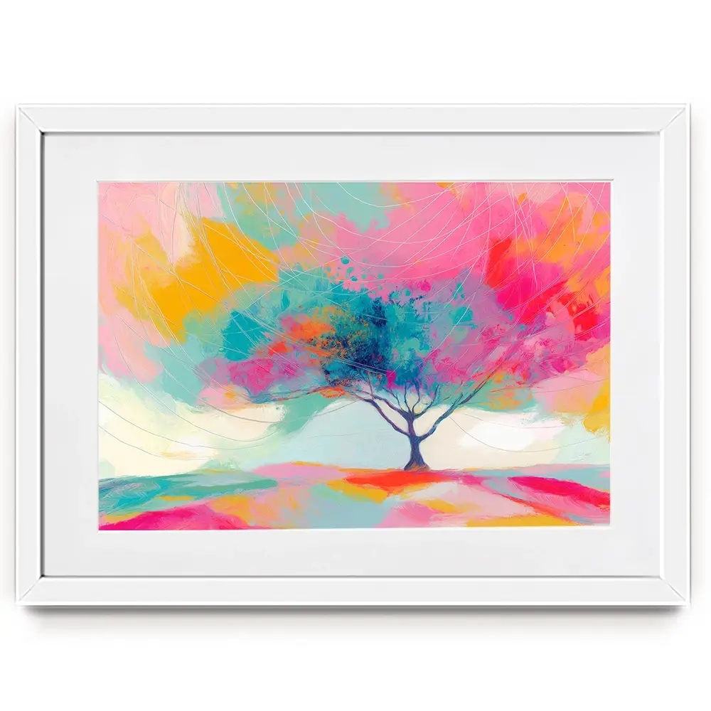 Dreaming Tree Framed Art Print Dreaming Tree Framed Art Print wall art product Chromatic Storm Studio