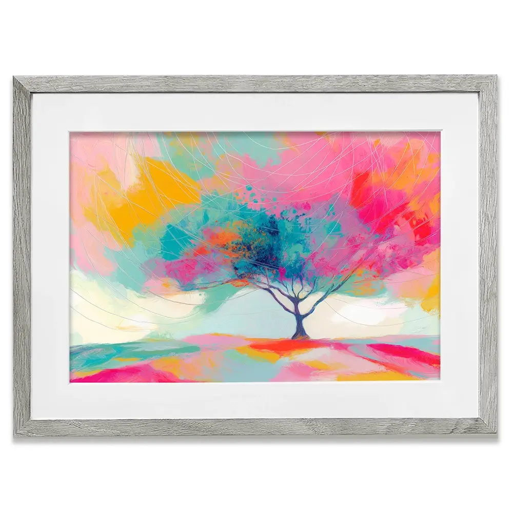 Dreaming Tree Framed Art Print Dreaming Tree Framed Art Print wall art product Chromatic Storm Studio