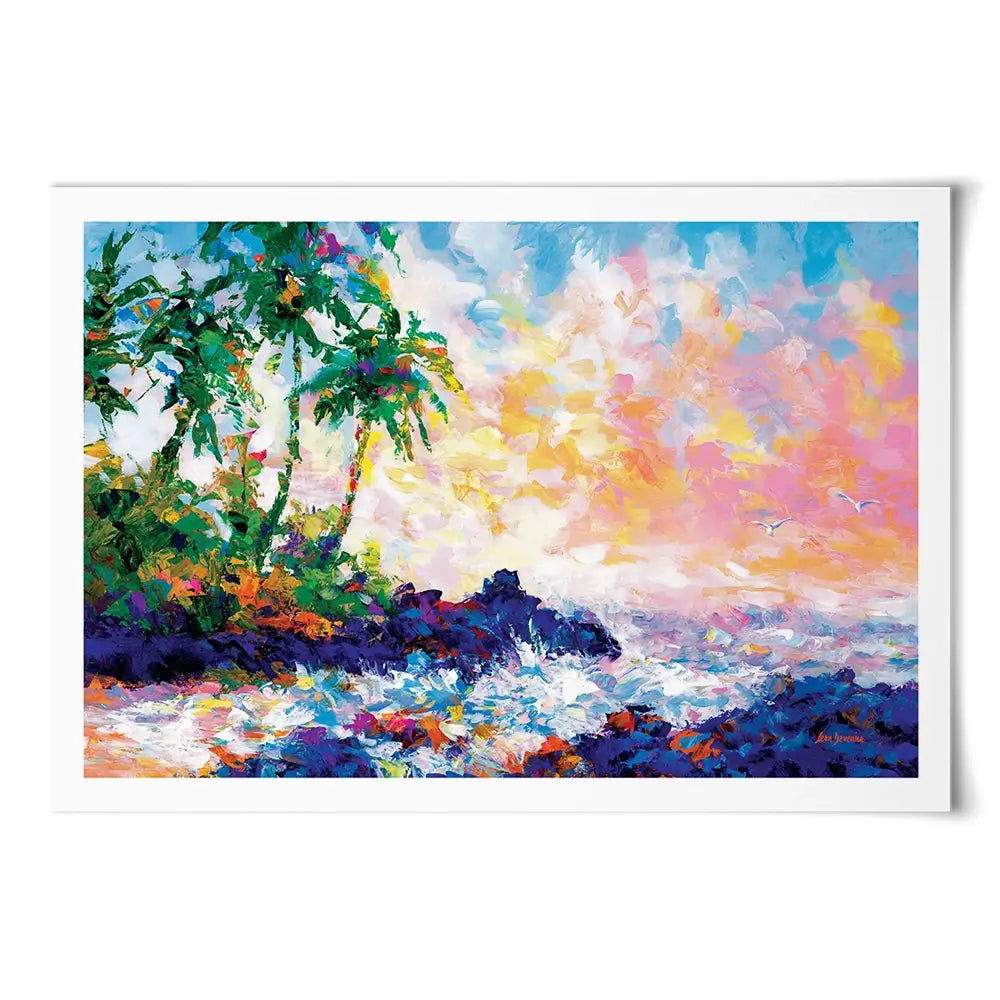 Dreams Of An Exotic Shore Art Print Dreams Of An Exotic Shore Art Print wall art product Leon Devenice