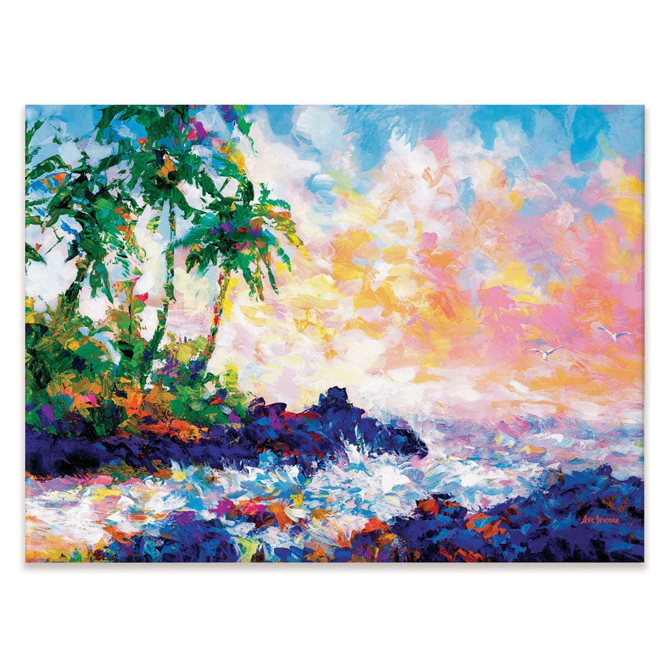 Dreams Of An Exotic Shore Canvas Print wall art product Leon Devenice
