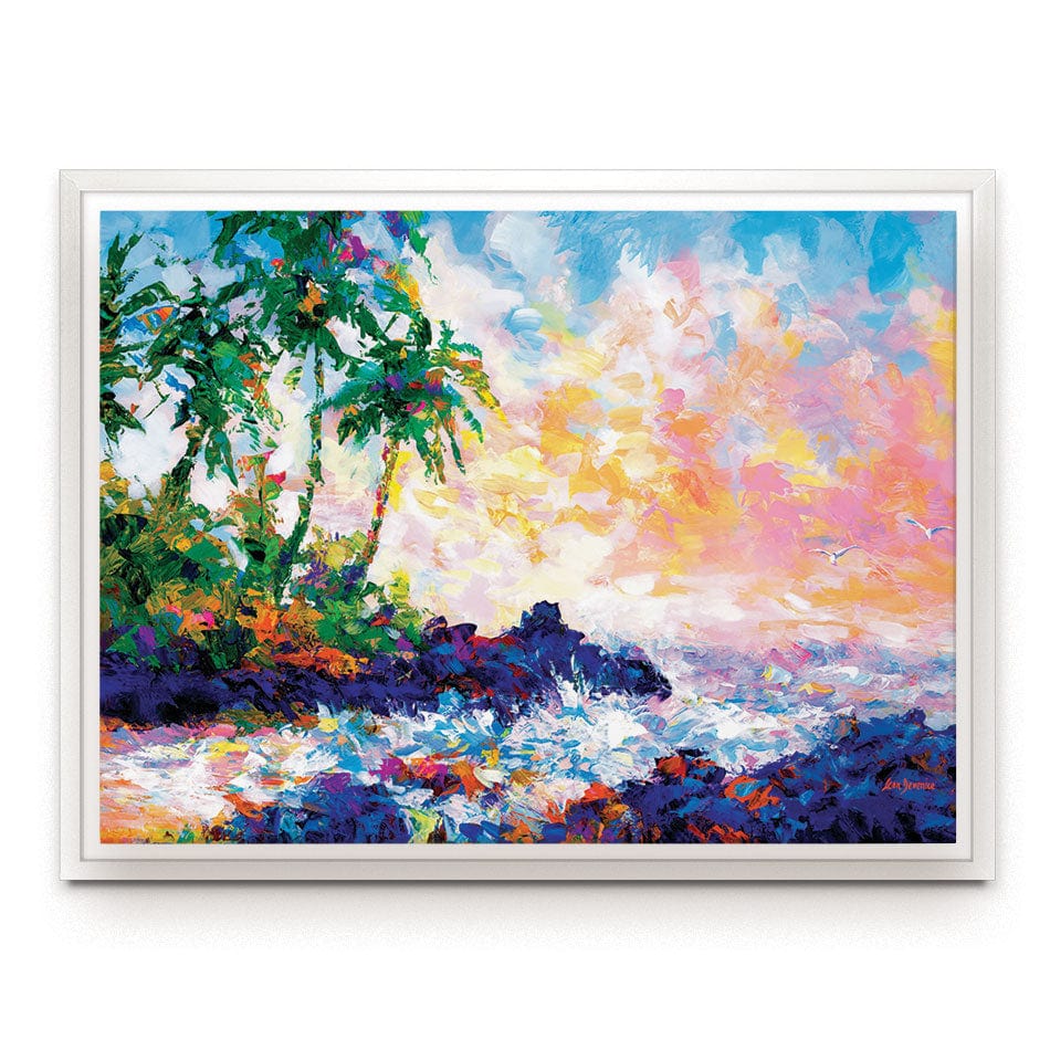 Dreams Of An Exotic Shore Canvas Print wall art product Leon Devenice