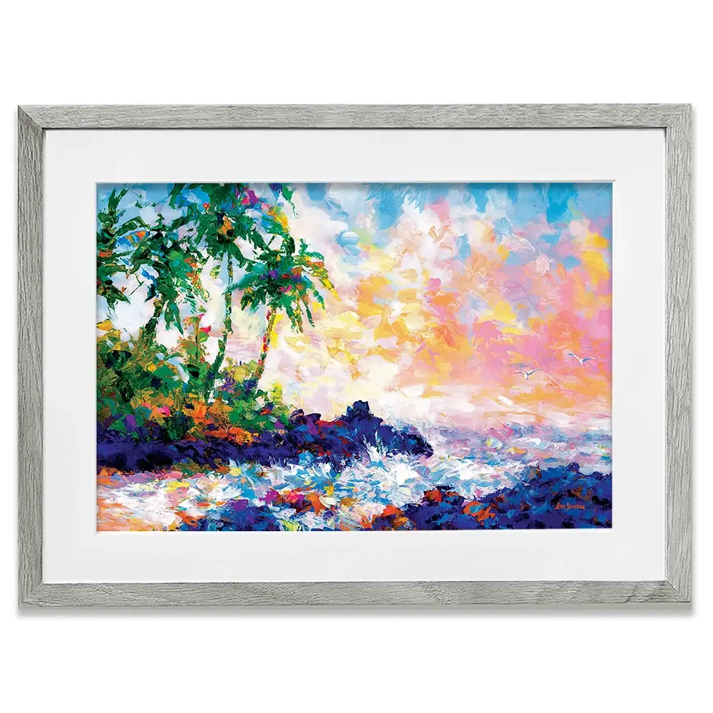 Dreams Of An Exotic Shore Framed Art Print Dreams Of An Exotic Shore Framed Art Print wall art product Leon Devenice