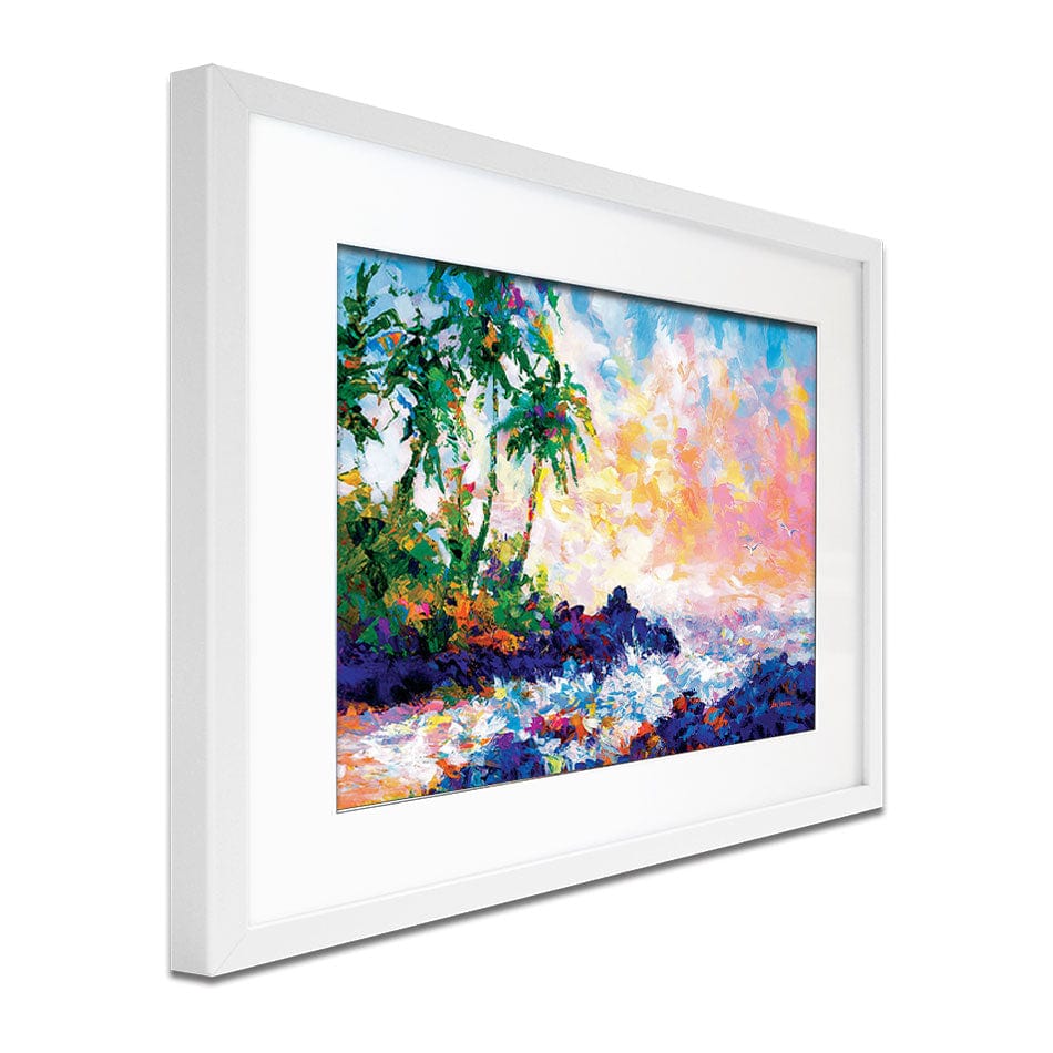 Dreams Of An Exotic Shore Framed Art Print wall art product Leon Devenice