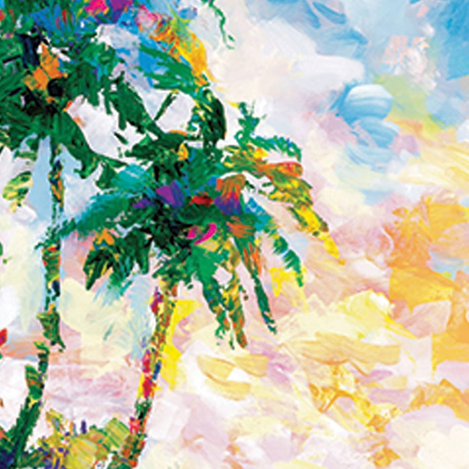Dreams Of An Exotic Shore Framed Art Print wall art product Leon Devenice