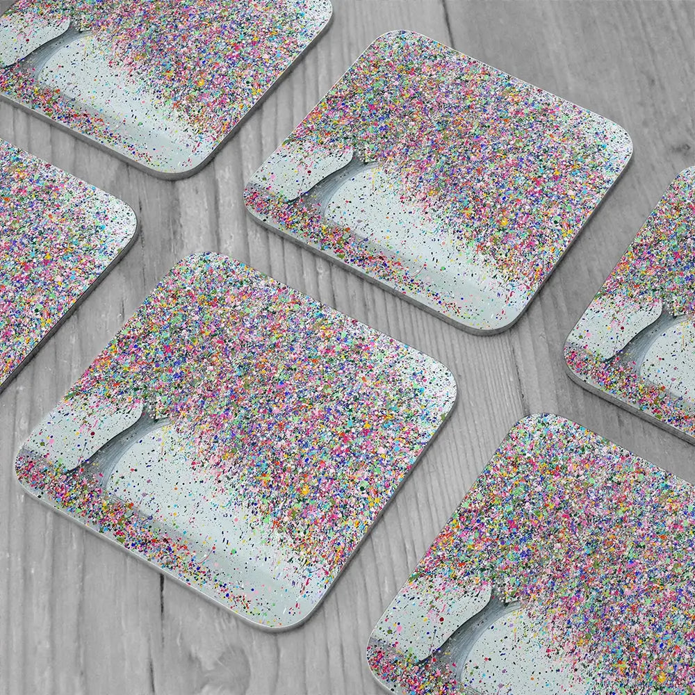 Dreamy Love Coaster Set Dreamy Love Coaster Set wall art product Jo Gough