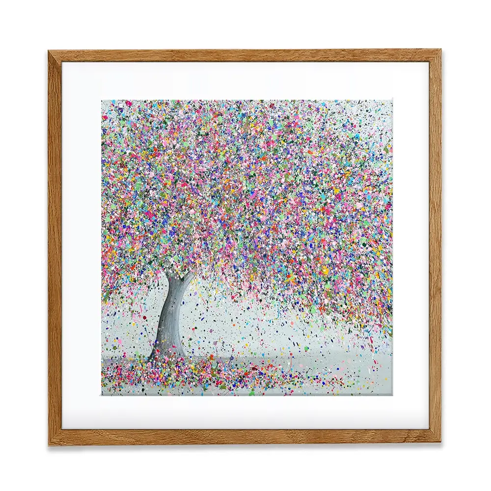 Dreamy Love Square Framed Art Print Dreamy Love Square Framed Art Print wall art product Jo Gough