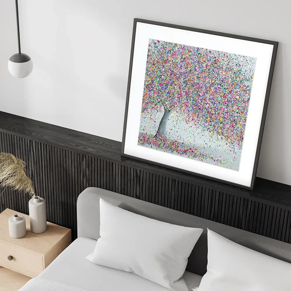 Dreamy Love Square Framed Art Print Dreamy Love Square Framed Art Print wall art product Jo Gough