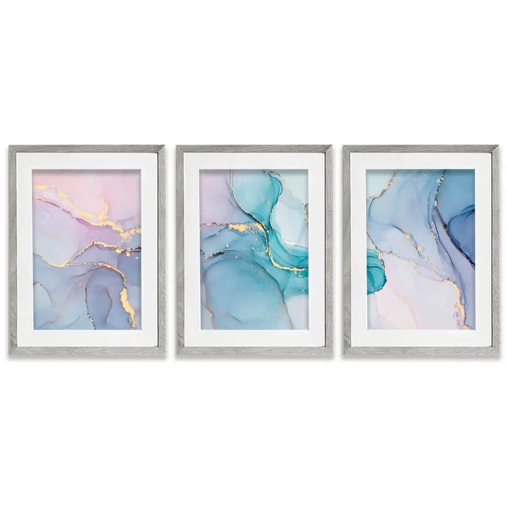 Dreamy Marble Framed Art Print Trio Dreamy Marble Framed Art Print Trio wall art product djero.adlibeshe yahoo.com / Shutterstock