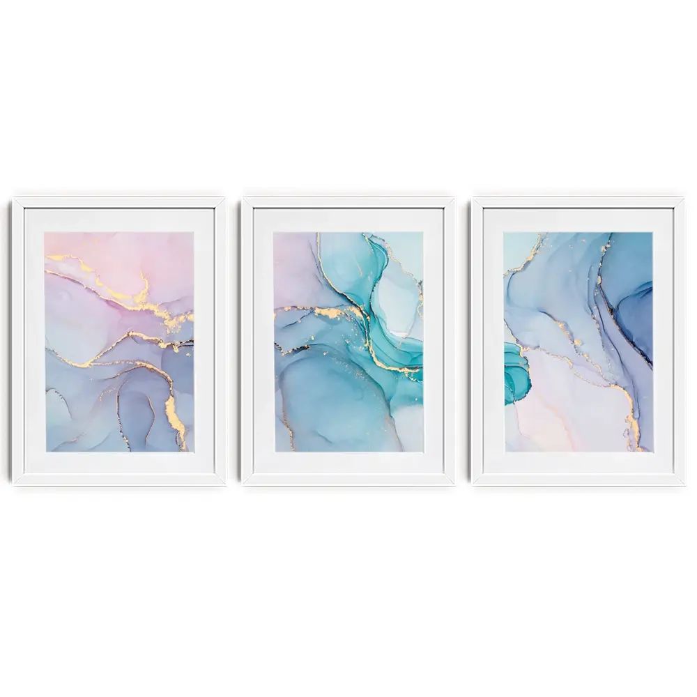 Dreamy Marble Framed Art Print Trio Dreamy Marble Framed Art Print Trio wall art product djero.adlibeshe yahoo.com / Shutterstock