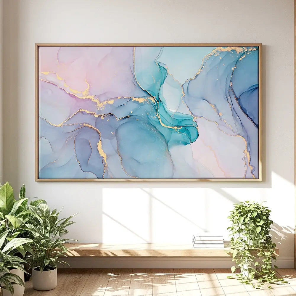 Dreamy Marble Oversized Canvas Print Dreamy Marble Oversized Canvas Print wall art product Art Print Shop