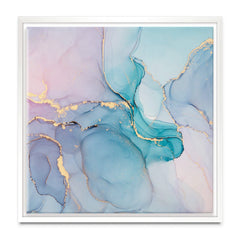 Dreamy Marble Square Canvas Print wall art product djero.adlibeshe yahoo.com / Shutterstock