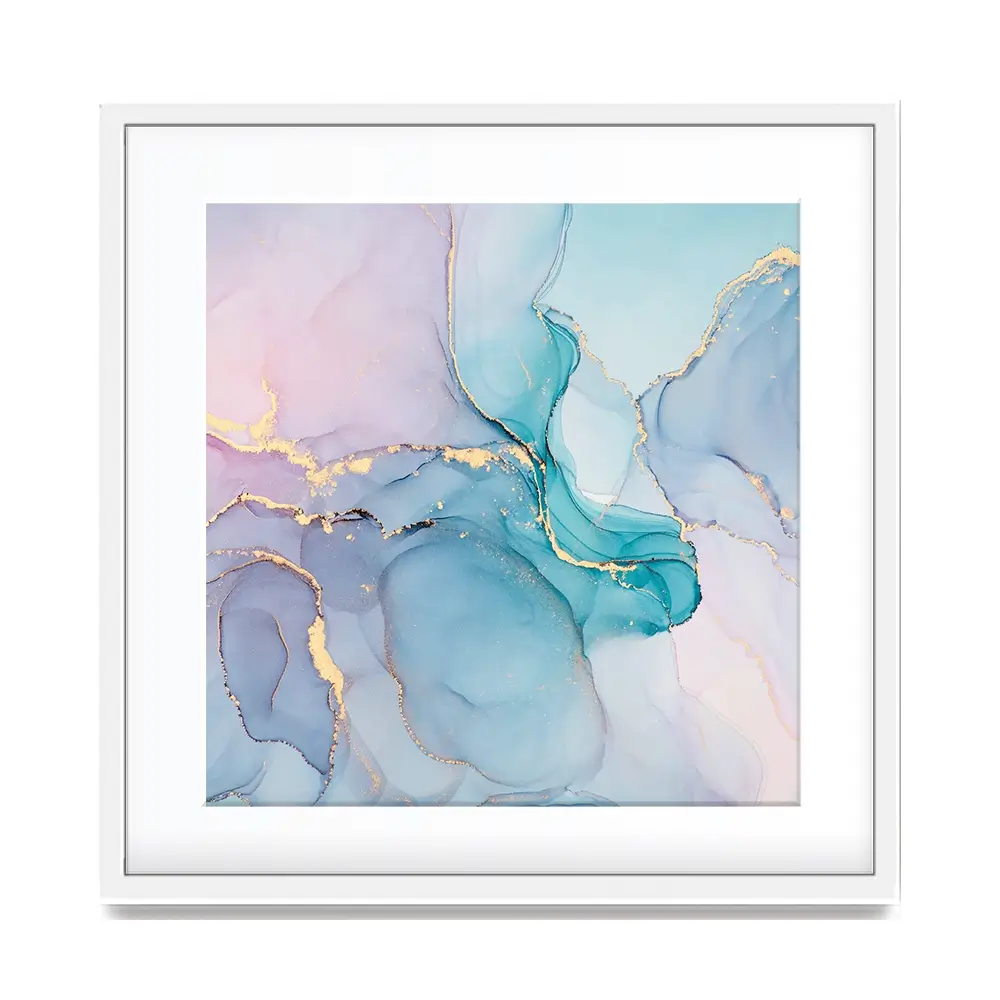 Dreamy Marble Square Framed Art Print Dreamy Marble Square Framed Art Print wall art product djero.adlibeshe yahoo.com / Shutterstock