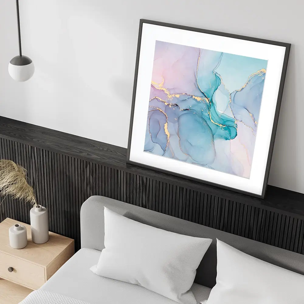 Dreamy Marble Square Framed Art Print Dreamy Marble Square Framed Art Print wall art product djero.adlibeshe yahoo.com / Shutterstock