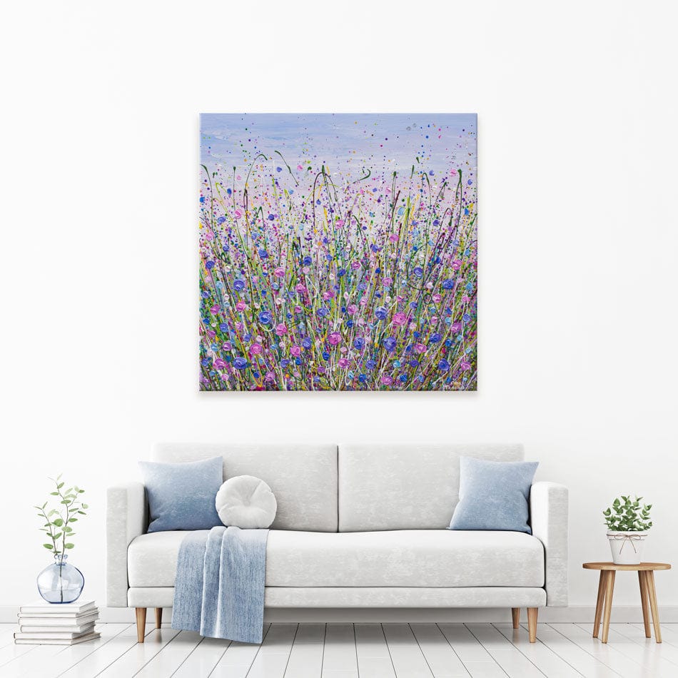 Dreamy Meadow Canvas Print wall art product Olga Tkachyk