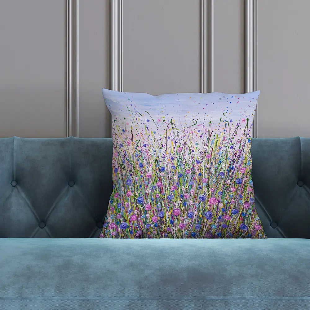 Dreamy Meadow Cushion Dreamy Meadow Cushion wall art product Olga Tkachyk