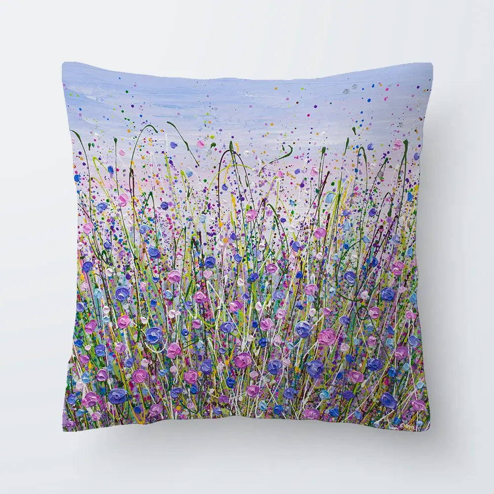 Dreamy Meadow Cushion Dreamy Meadow Cushion wall art product Olga Tkachyk