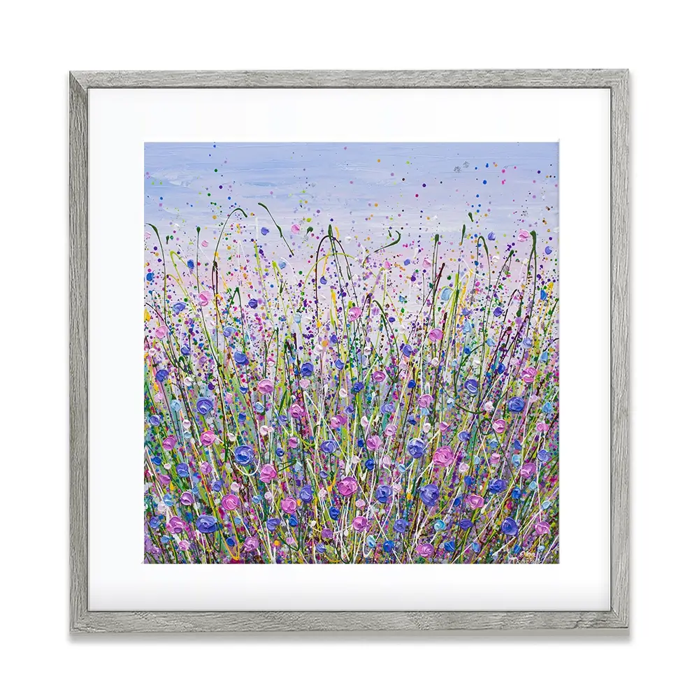 Dreamy Meadow Square Framed Art Print Dreamy Meadow Square Framed Art Print wall art product Olga Tkachyk