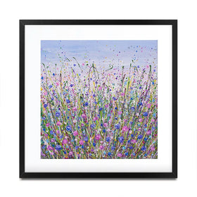 Dreamy Meadow Square Framed Art Print Dreamy Meadow Square Framed Art Print wall art product Olga Tkachyk