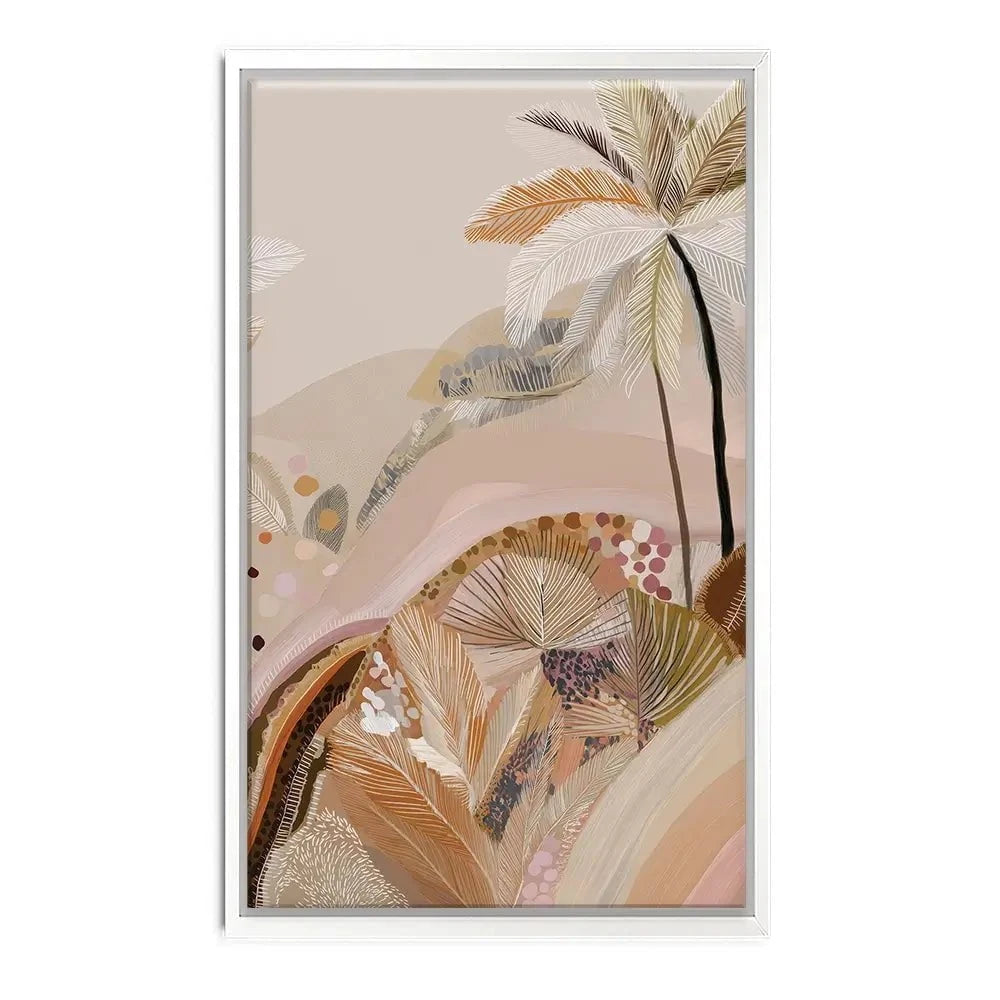 Dreamy Palms Canvas Print Dreamy Palms Canvas Print wall art product Isabella Karolewicz