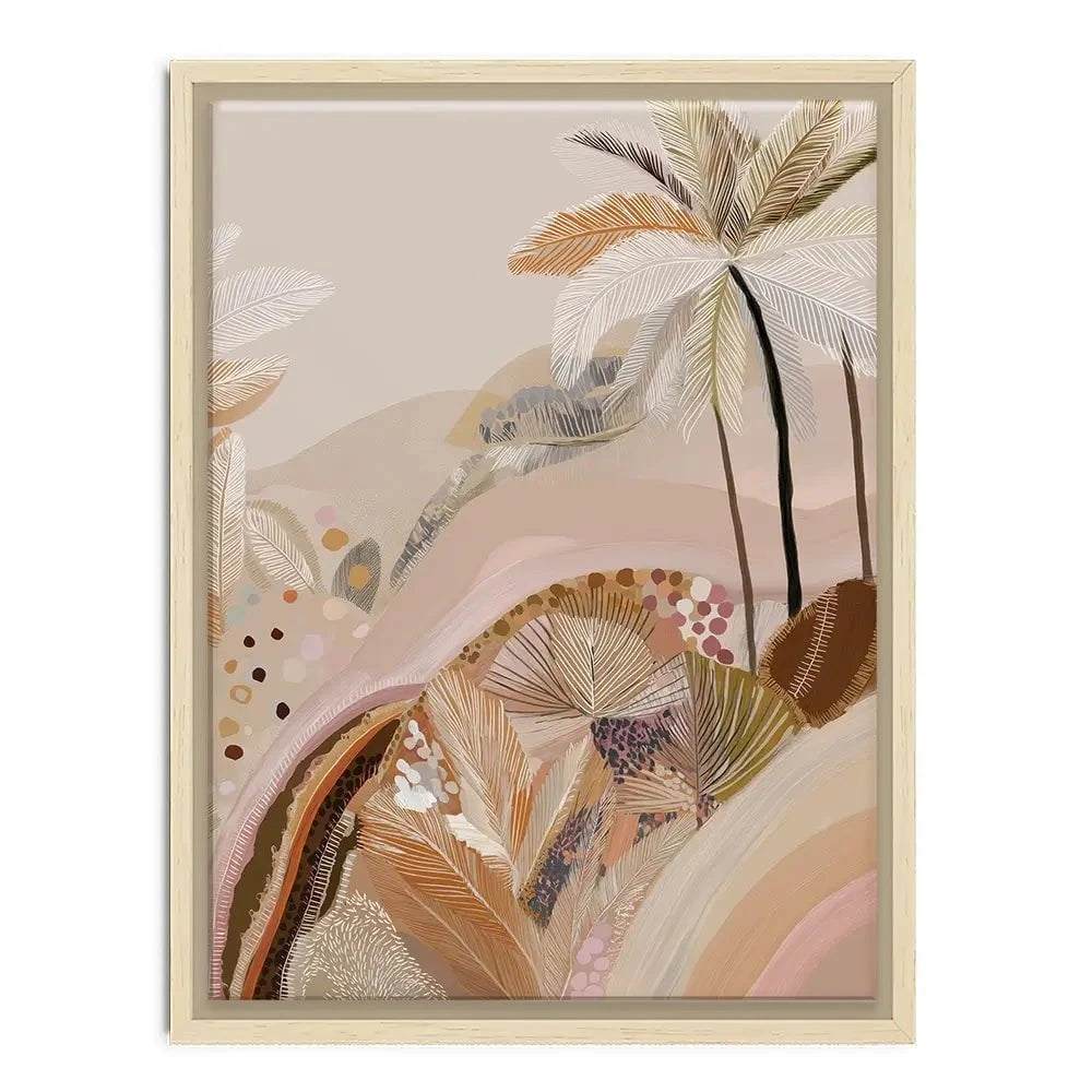 Dreamy Palms Canvas Print Dreamy Palms Canvas Print wall art product Isabella Karolewicz
